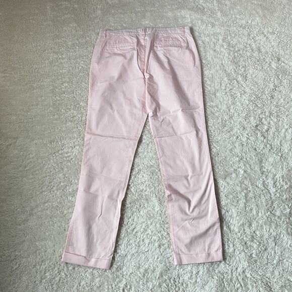 Yerse pale pink designer khaki pants, NWT size small or T1 - Picture 2 of 12